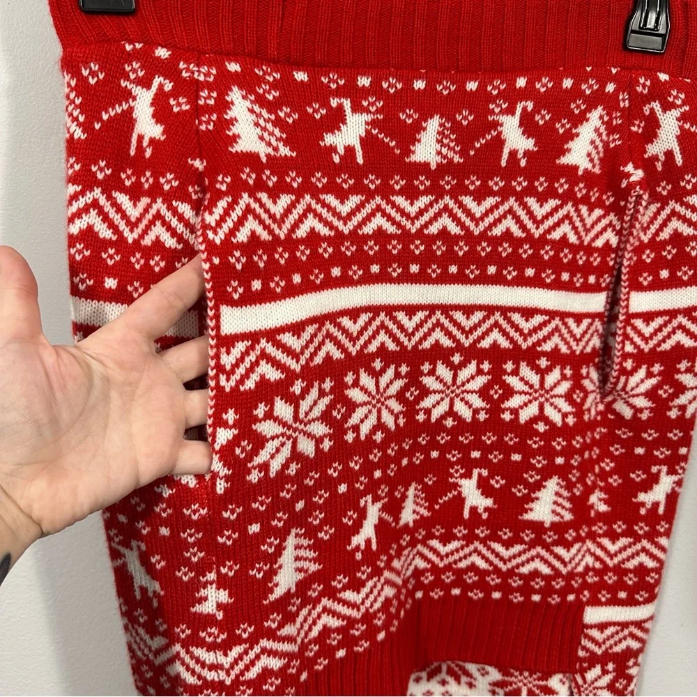 NWOT Reversible Holiday Christmas Dog Sweater
